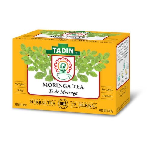 Tadin Moringa Tea, Caffeine Free, Herbal Tea